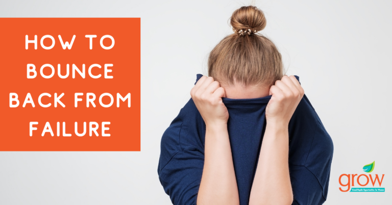 Read more about the article How to Bounce Back from Failure