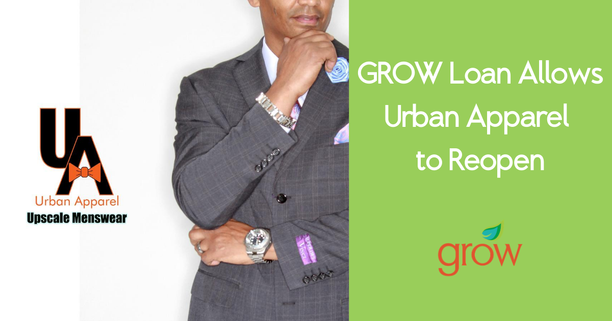 Read more about the article GROW Loan Allows Urban Apparel to Reopen
