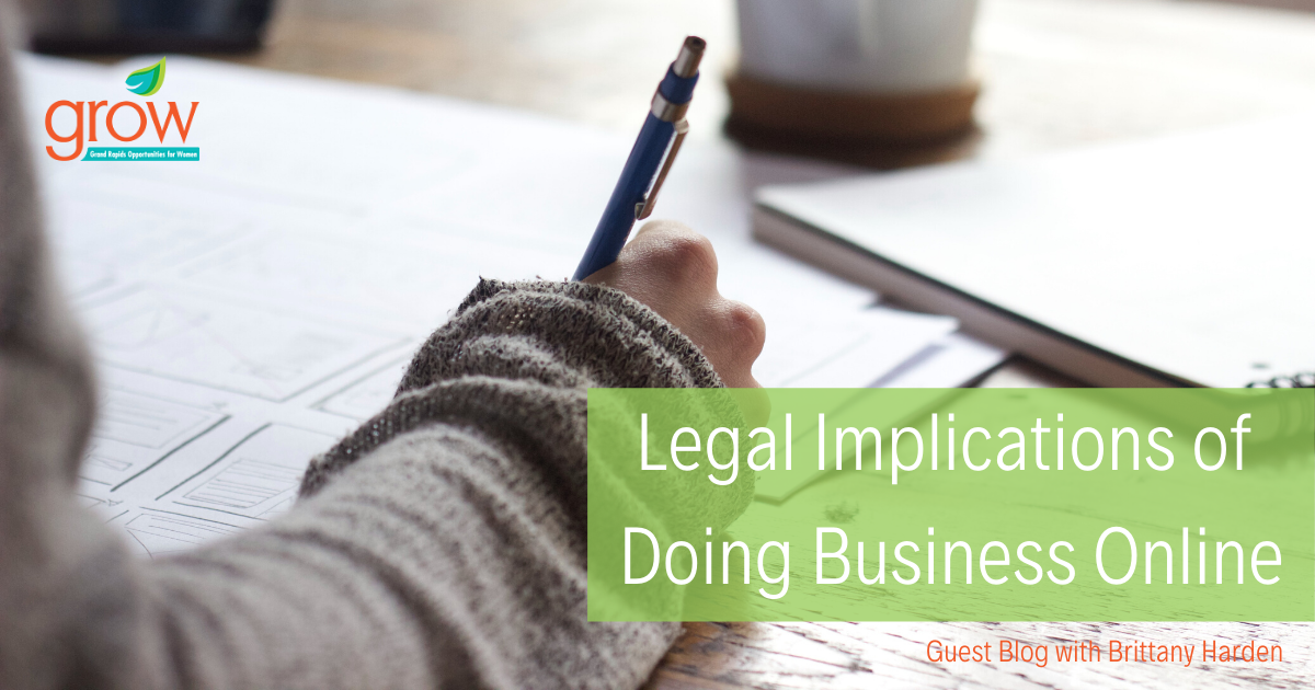 Read more about the article Legal Implications of Doing Business Online: Guest Blog